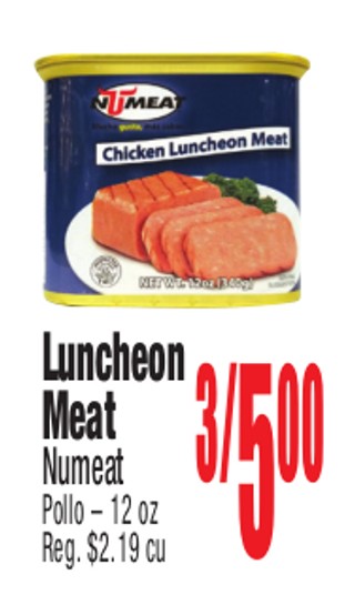 Luceon Meat Numeat Pollo - 12 oz