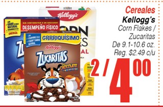 Cereales Kellogg's Corn Flakes Zucaritas