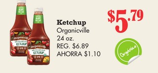 Ketchup Organicville