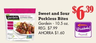 Sweet and Sour Porkless Bites