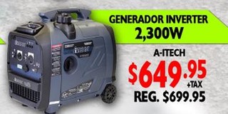 Generador Inverter 2,300W A-itech