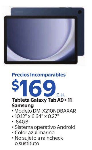 Tableta Galaxy Tab A9+11 Samsung
