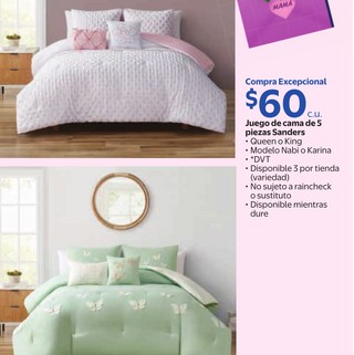 Juego de cama de 5 piezas sanders