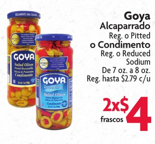 Goya alcaparrado o condimento - Shop.pr