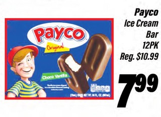 Payco ice cream bar