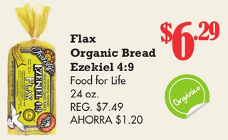 Flax Organic Bread Ezekiel
