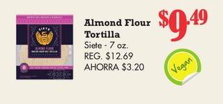 Almond Flour Tortilla Siete