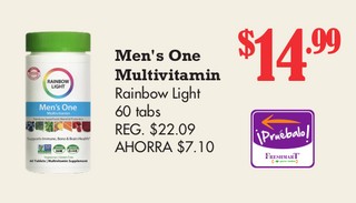 Men's One Multivitamin Rainbow Light