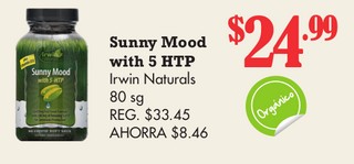 Sunny Mood with 5 HTP Irwin Naturals