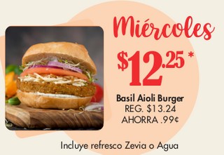 Basil Aioli Burger