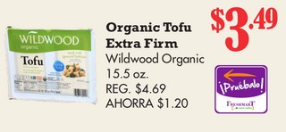 Organic Tofu Extra Firm Wildwood Organic