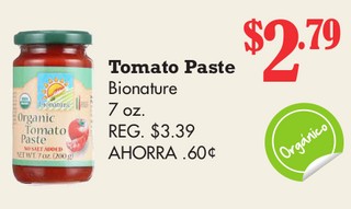 Tomato Paste Bionature