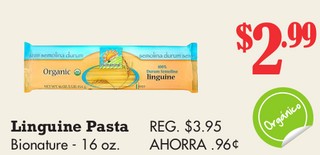 Linguine Pasta Bionature