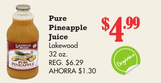 Pure Pineapple Juice Lakewood
