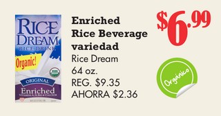 Enriched Rice Beverage