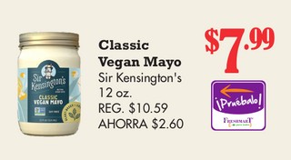 Classic Vegan Mayo Sir Kensington's