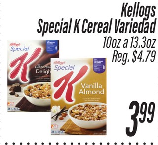 Kellogg's Special K Cereal Variedad