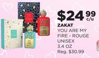 ZAKAT YOU ARE MY FIRE - ROUGE UNISEX