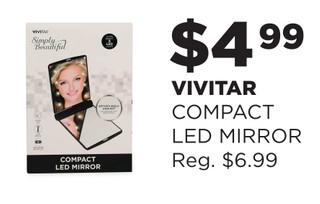 VIVITAR COMPACT LED MIRROR