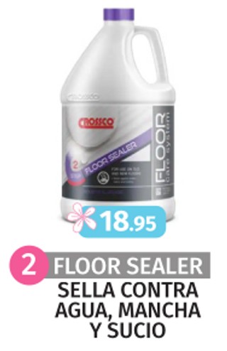 FLOOR SEALER SELLA CONTRA AGUA, MANCHA Y SUCIO