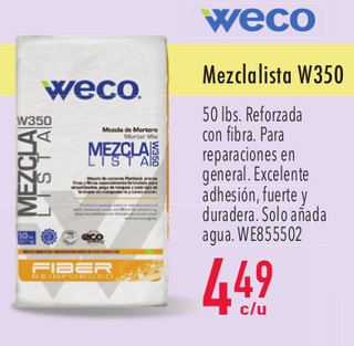 Mezclalista W350 Weco