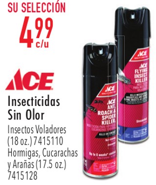 Insecticidas Sin Olor Ace