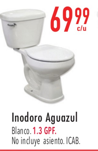 Inodoro Aguazul Blanco