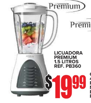 Licuadora Premium 1.5 litros