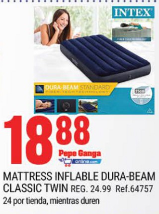 Mattress Inflable Dura-Beam Classic Twin