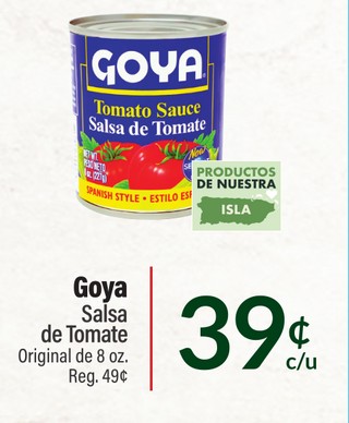 Goya Salsa de Tomate