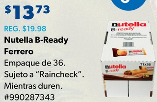 Nutella B-Ready Ferrero
