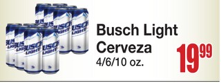 Busch Light Cerveza