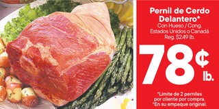 Pernil de Cerdo Delantero