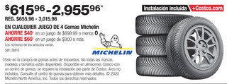 4 Gomas Michelin
