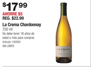 La Crema Chardonnay
