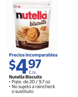 Nutella biscuits