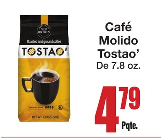 Cafe molido tostao´