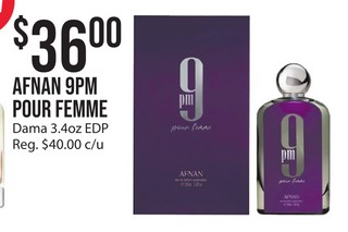 AFNAN 9PM POUR FEMME Dama