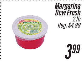 Margarina Dew Fresh