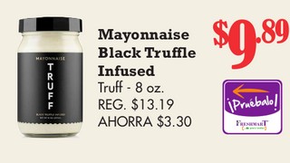 Mayonnaise Black Truffle Infused Truff