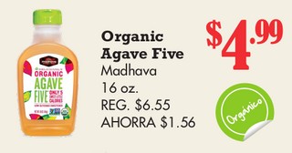 Organic Agave Five Madhava