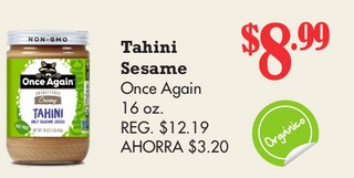 Tahini Sesame Once Again