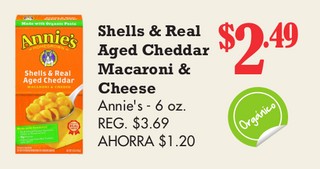 Shells & Real Aged Cheddar Macaroni & Cheese Annie's
