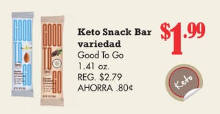 Keto Snack Bar variedad Good To Go