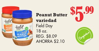 Peanut Butter variedad Field Day