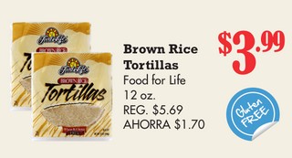 Brown Rice Tortillas Food for Life