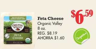 Feta Cheese Organic Valley