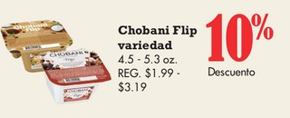 Chobani Flip variedad