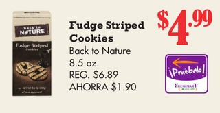 Fudge Striped Cookies Back to Nature