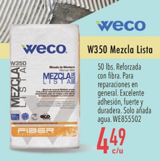 W350 Mezcla Lista Weco